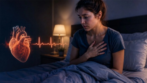 Tại sao nhiều người hay có cơn đánh trống ngực về đêm?