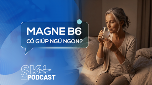 Podcast: Người cao tuổi bị khó ngủ có nên bổ sung magne B6?