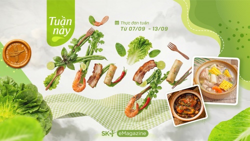 Thực đơn hàng ngày cho cả tuần đầy đủ dinh dưỡng