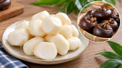 4 lợi ích của củ năng đối với sức khỏe