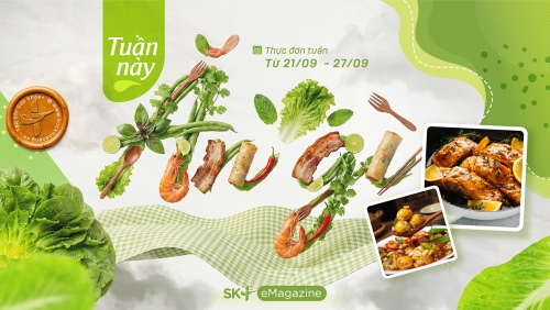 Lên sẵn thực đơn dành cho gia đình trong một tuần