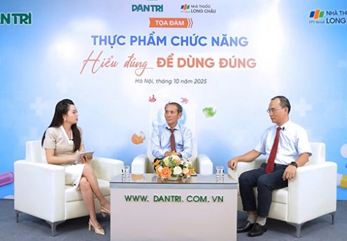 TRỰC TUYẾN tọa đàm  cùng chuyên gia: Hiểu đúng – dùng đúng thực phẩm chức năng