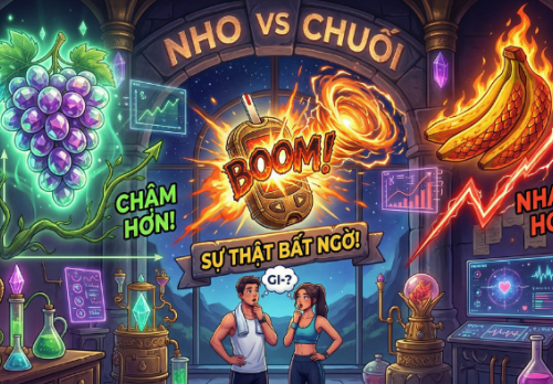 Nho và chuối: Loại nào khiến đường huyết tăng nhanh hơn?