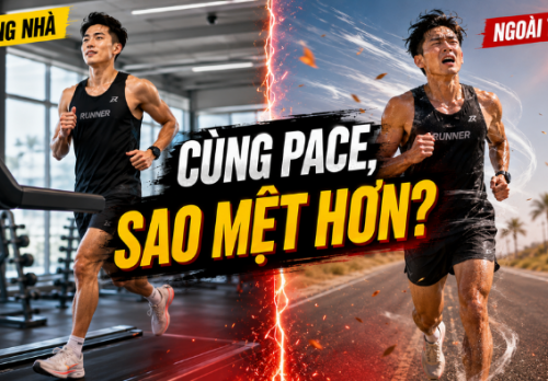 3 yếu tố khiến chạy ngoài trời “khó nhằn” hơn so với chạy trên máy