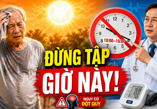 Thời điểm tập thể dục an toàn cho người tăng huyết áp