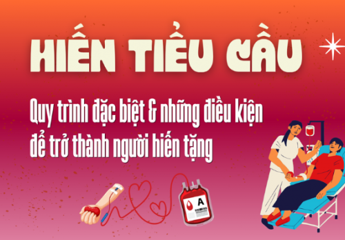 Hiến tiểu cầu: Quy trình đặc biệt và điều kiện để trở thành người hiến tặng