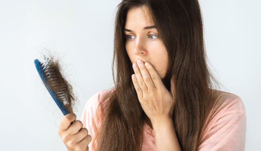 Biện pháp giảm rụng tóc kích thích mọc tóc khi chuyển mùa