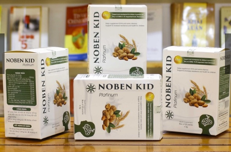 Cảnh báo thực phẩm bảo vệ sức khỏe Noben Kid Platinum quảng cáo sai phạm