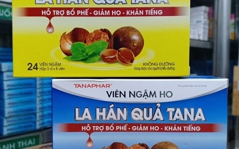 Cảnh báo sản phẩm Cà gai leo, Viên ngậm ho La hán quả Tana mắc sai phạm