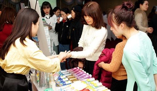 Trải nghiệm sản phẩm chăm sóc sức khỏe đến từ Nhật Bản