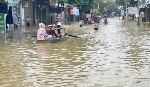 Hệ thống sông Hồng thoát lũ chậm, cảnh báo lũ trên sông Đồng Nai