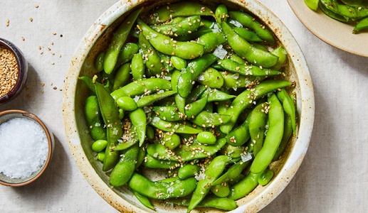 Cách chế biến món ngon tốt cho sức khỏe từ đậu nành Nhật edamame  