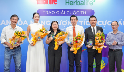 Herbalife Việt Nam đồng hành cùng Báo Tuổi trẻ tổ chức Cuộc thi Lan tỏa năng lượng tích cực lần thứ năm liên tiếp