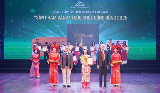 Vinalink Group vinh dự nhận Huy chương vàng Vì sức khỏe cộng đồng năm 2025