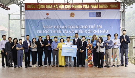 Tăng khả năng chống chịu với biến đổi khí hậu, giảm rủi ro sức khỏe 