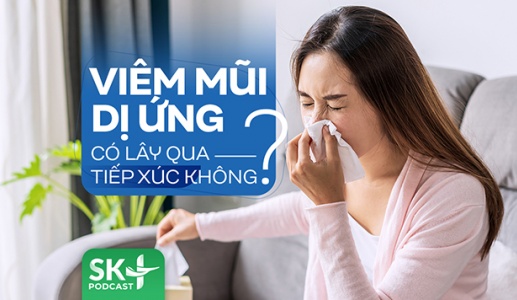 Podcast: Viêm mũi dị ứng có lây qua tiếp xúc không?