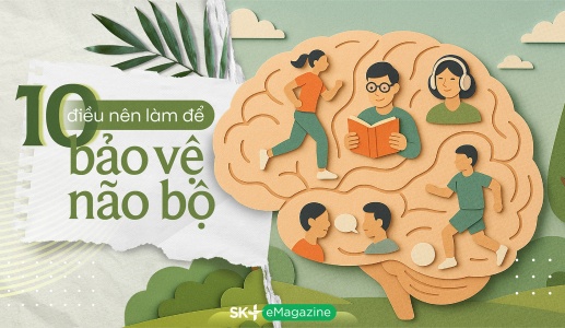 10 điều nên làm để bảo vệ não bộ