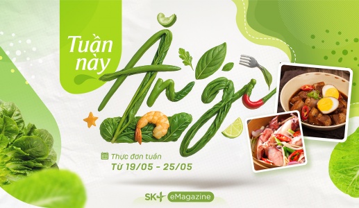 Thực đơn món ngon cả tuần cho bạn