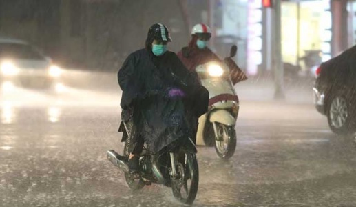 Bắc Bộ đón đợt mưa lớn diện rộng từ đêm nay