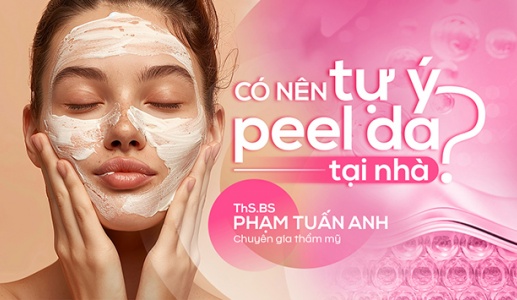Có nên tự ý peel da tại nhà?