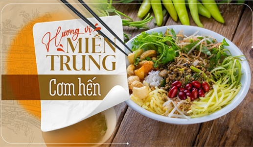 Hương vị miền Trung: Cơm hến!