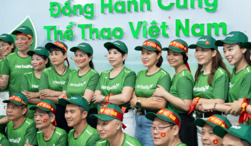 Herbalife Việt Nam tiếp tục đồng hành cùng các Đội tuyển Bóng đá Quốc gia Việt Nam
