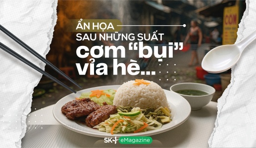 Ẩn họa sau những suất cơm “bụi” vỉa hè…