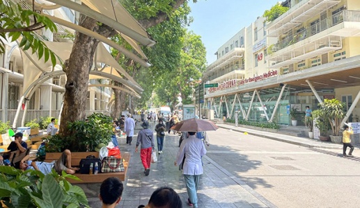 Tăng cường phòng chống nắng nóng tại các cơ sở khám, chữa bệnh