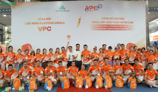 Vinalink Group ra mắt liên minh các CLB Pickleball