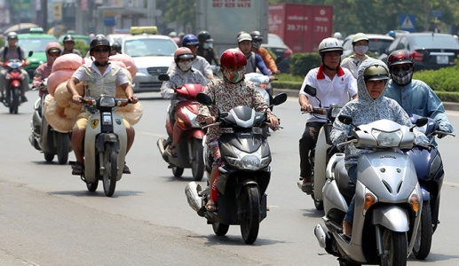 Nắng nóng tái diễn ở Bắc Bộ và Trung Bộ