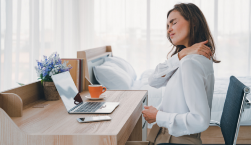 Bài tập giúp cải thiện tình trạng đau, mỏi cổ khi sử dụng thiết bị điện tử