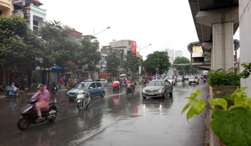 Cả nước mưa dông vào chiều tối và đêm