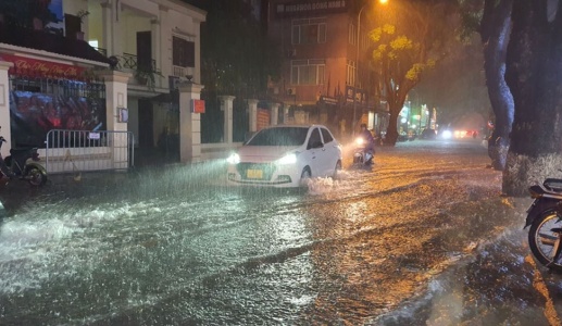 Nhiều nơi trên cả nước có mưa lớn