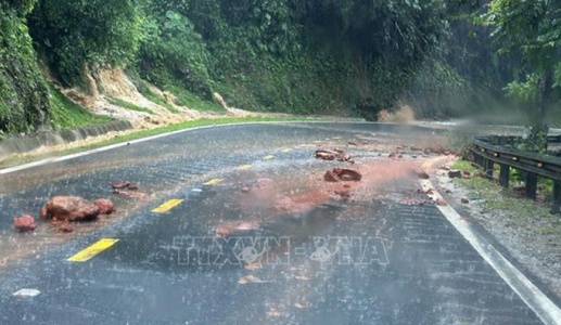 Vùng núi và trung du Bắc Bộ có mưa