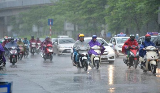 Mưa dông về chiều tối ở nhiều nơi, đề phọng sạt lở