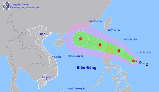 Bão sắp hình thành trên biển Đông, Bắc Bộ nắng nóng
