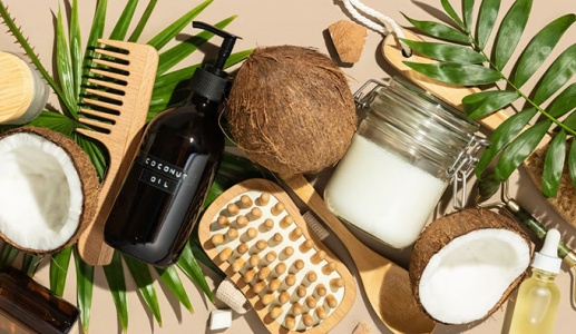 Bí quyết làm mặt nạ ủ tóc với dầu dừa
