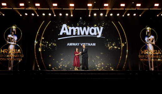 Amway Việt Nam năm thứ 6 liên tiếp nhận giải 'Nơi làm việc tốt nhất Châu Á'