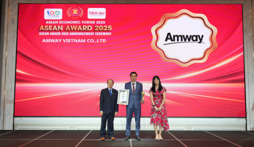 Amway Việt Nam: Top 5 doanh nghiệp tiêu biểu ASEAN