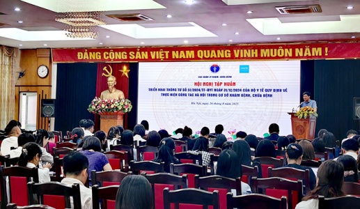 Hội Công tác xã hội ngành y tế Việt Nam và 5 nhiệm vụ lớn cần thực hiện