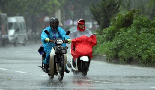 Cảnh báo mưa lớn ở vùng núi và trung du Bắc Bộ 