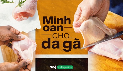 Minh oan cho… da gà