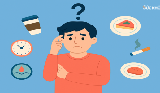 Infographic: 6 thói quen thường gặp dễ làm tăng đường huyết