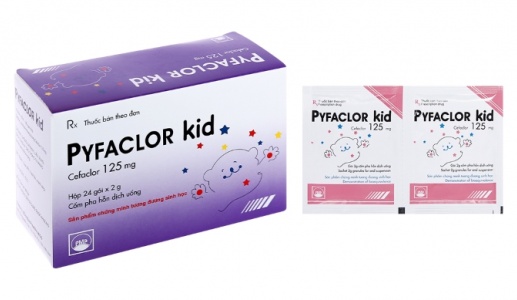 Thu hồi một lô thuốc cốm pha hỗn dịch uống Pyfaclor Kid