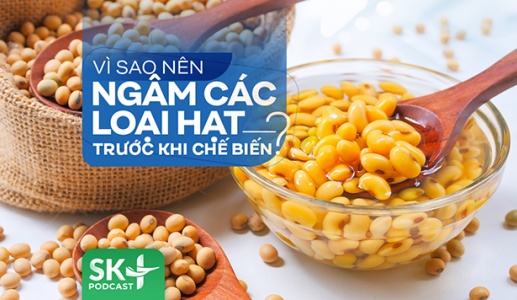 Podcast: Vì sao nên ngâm các loại hạt trước khi chế biến?