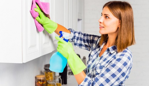 Dọn sạch tủ đựng thực phẩm trong 4 bước đơn giản