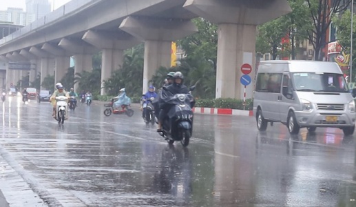Bắc Bộ có mưa diện rộng từ ngày mai