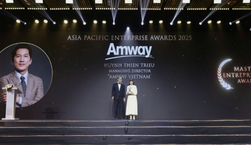 Tổng Giám đốc Amway Việt Nam: Doanh nhân Xuất sắc Châu Á 2025