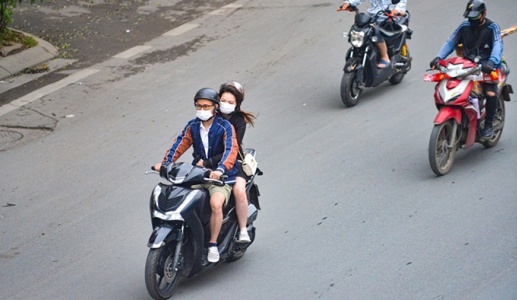  Không khí lạnh tăng cường ở Hà Nội và nhiều nơi Bắc Bộ