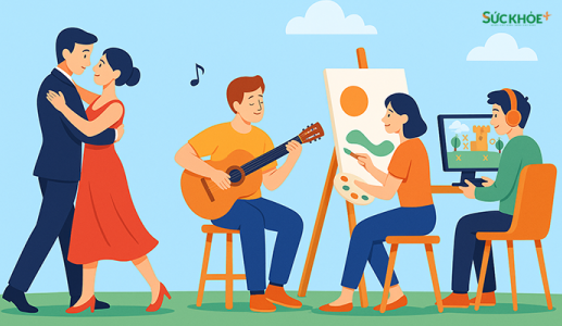 Hoạt động sáng tạo giúp não bộ “trẻ” lâu